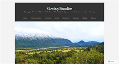 Desktop Screenshot of cowboyparadise.co.nz